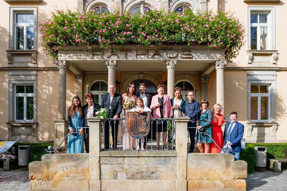 Gruppenfoto Standesamt Moritzburg