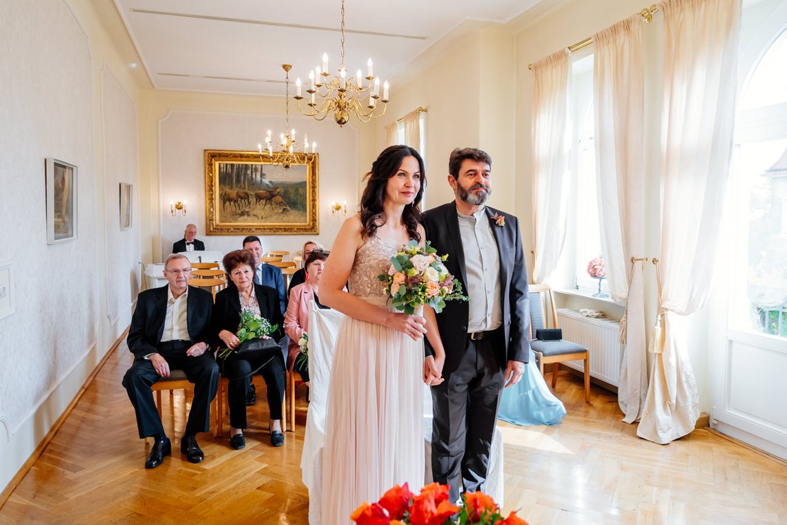 Standesamtliche Hochzeit in Moritzburg