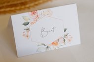 Tischkarte Braut