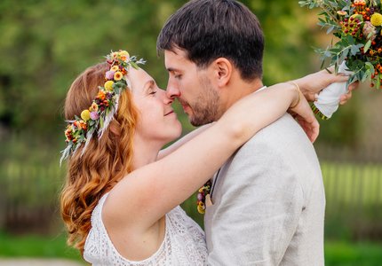 Kirchliche Hochzeit Leipzig Hochzeitsfeier Bienenfarm Kern-Cover